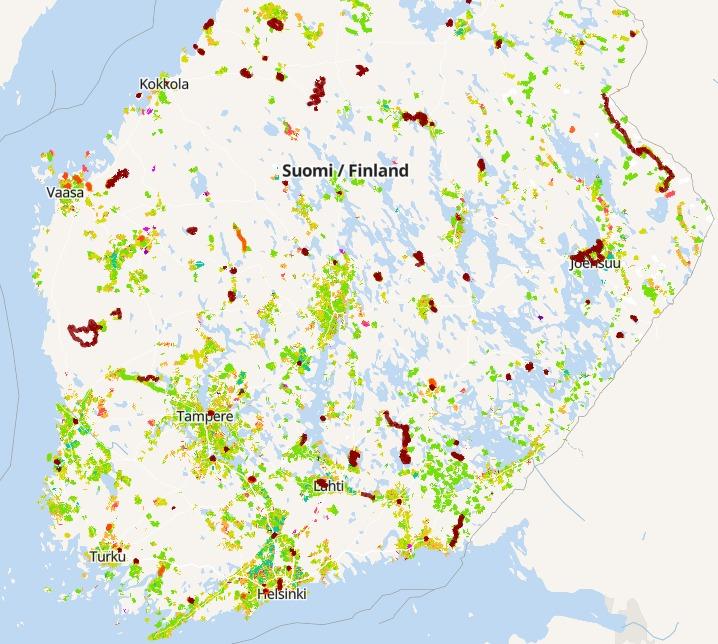 Polkukartta maastopyöräilyyn, kevät 2024 katsaus