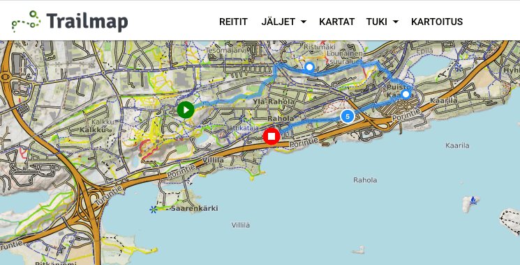 Trailmap v2 taustaa